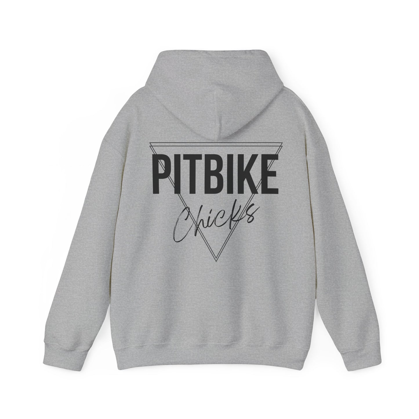 Pit Bike Chicks- Adult Hooded Sweatshirt