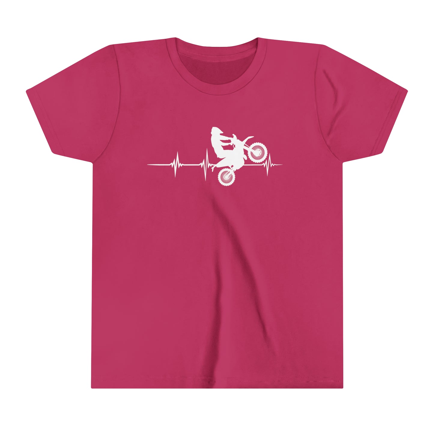 Heart Rate Moto -Youth T-shirt