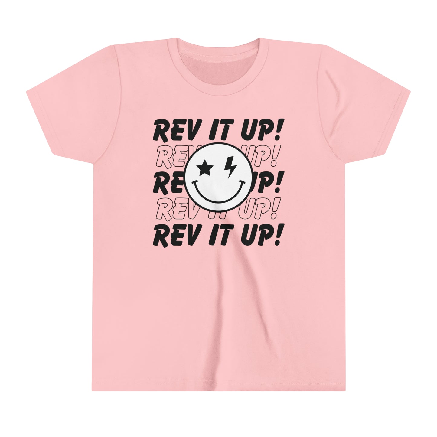 Rev It Up Smiley -Youth T-Shirt