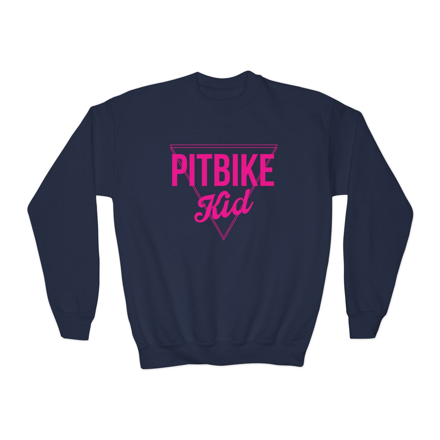 Pit Bike Kid Pink - Youth Sweatshirt