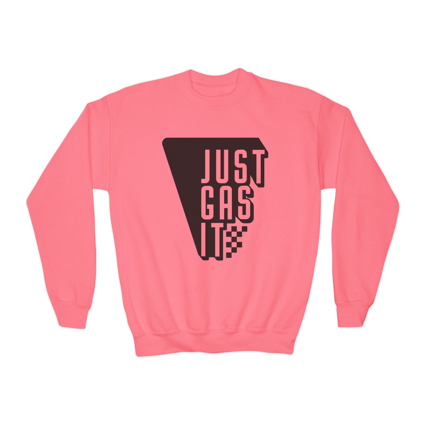 Just Gas It - Youth Crewneck Sweatshirt