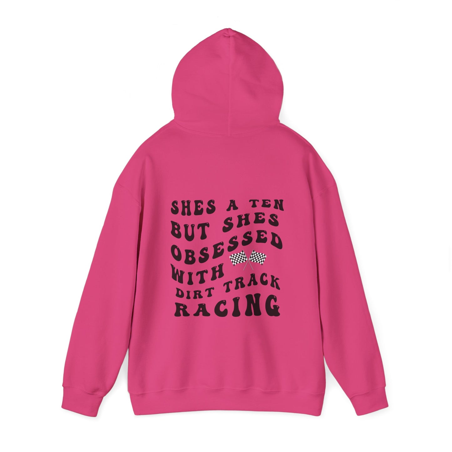 Shes A Ten- Adult Hooded Sweatshirt