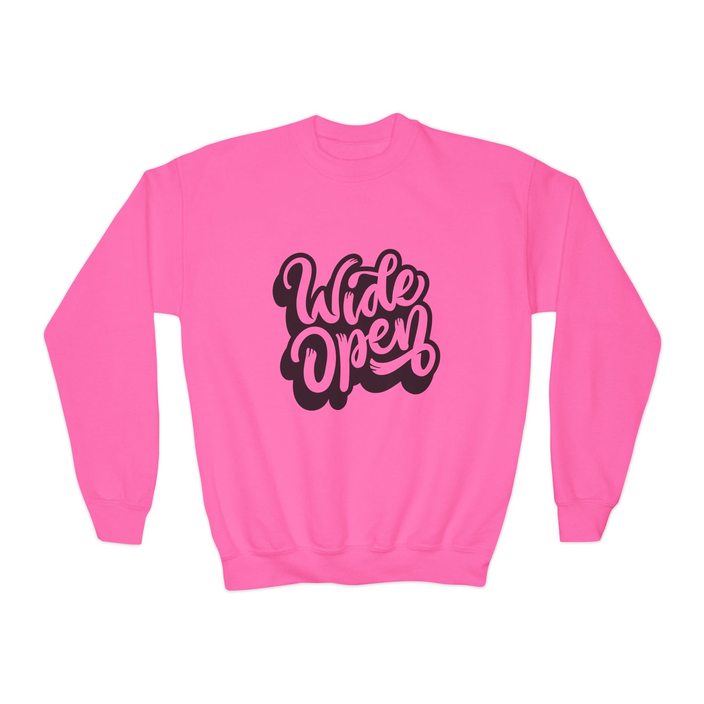 Wide Open - Youth Crewneck Sweatshirt