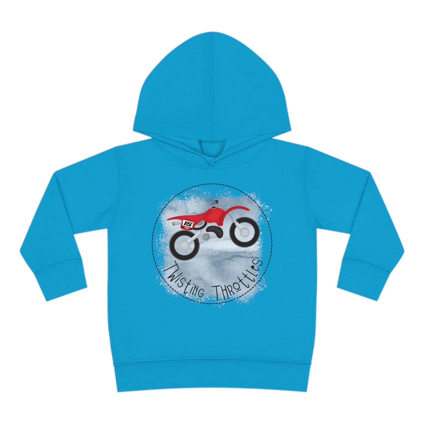 Twisting Throttle's- Toddler Hooded Sweatshirt