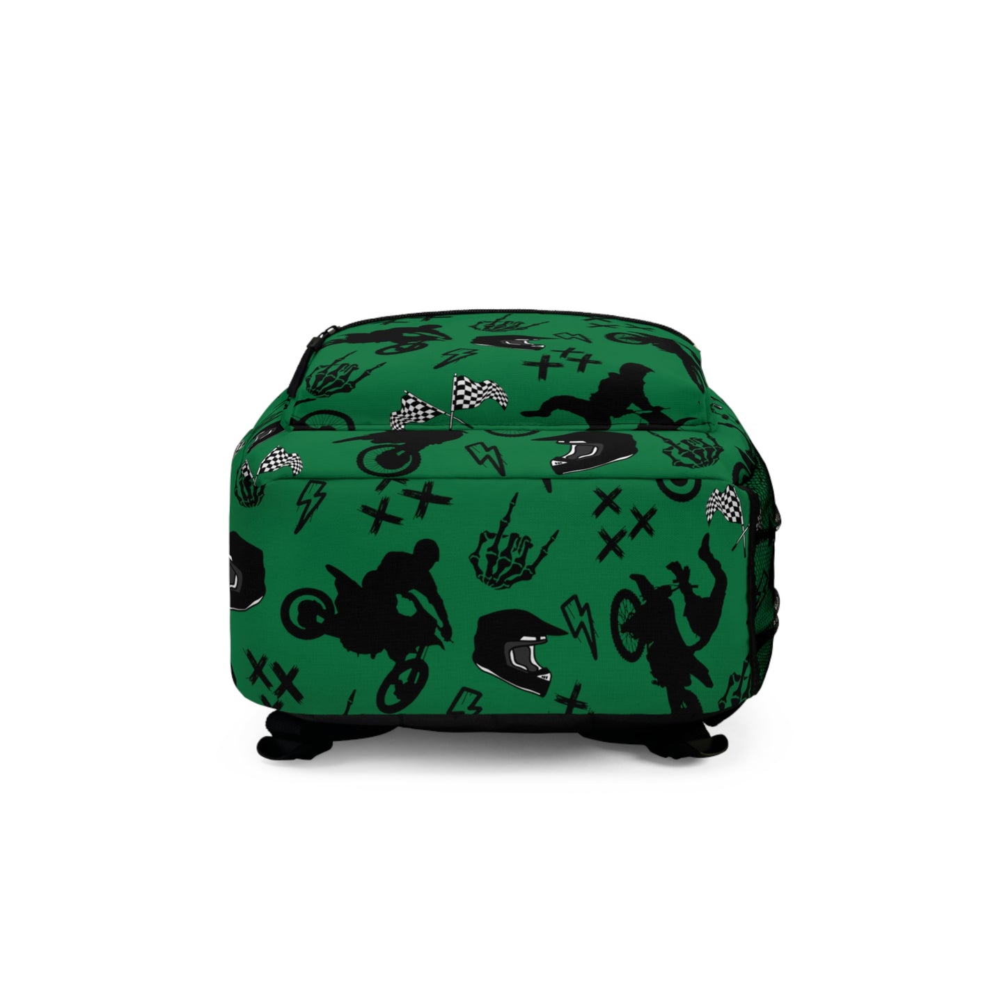 Moto Cross Backpack - Dark Green