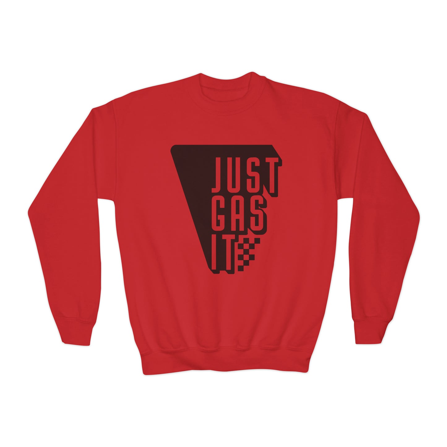 Just Gas It - Youth Crewneck Sweatshirt