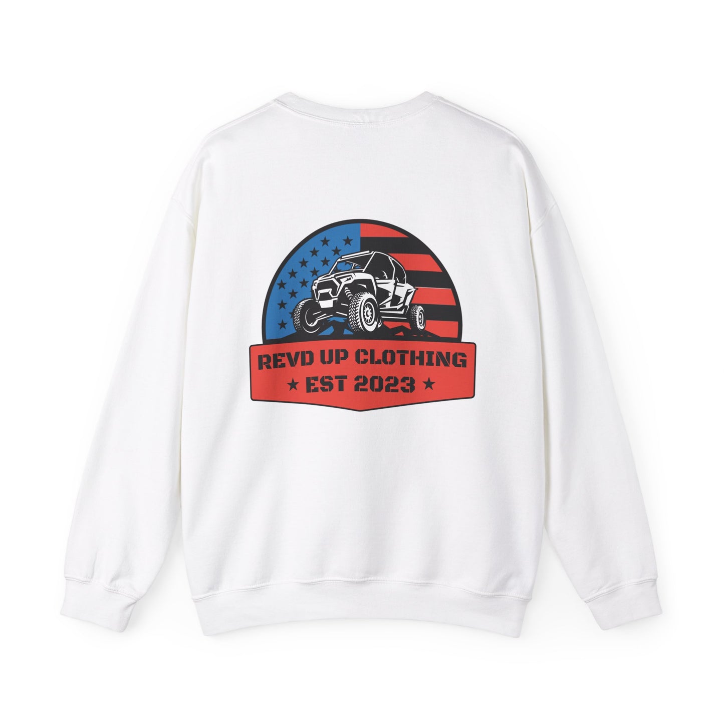 American Side By Side- Adult Crewneck Sweatshirt