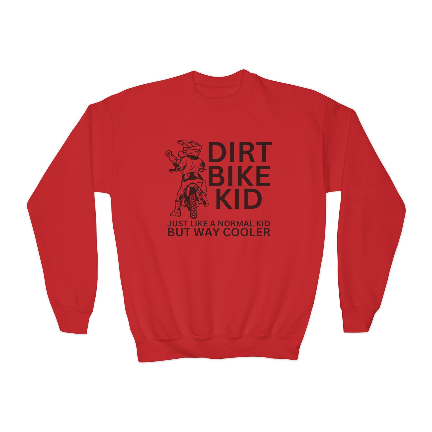 Dirt Bike Kid -Youth Sweatshirt