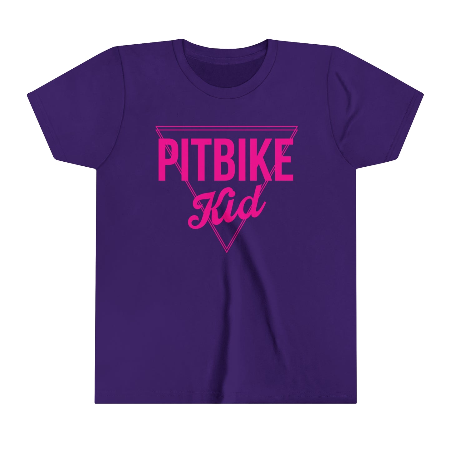 Pit Bike Kid Pink -Youth T-Shirt