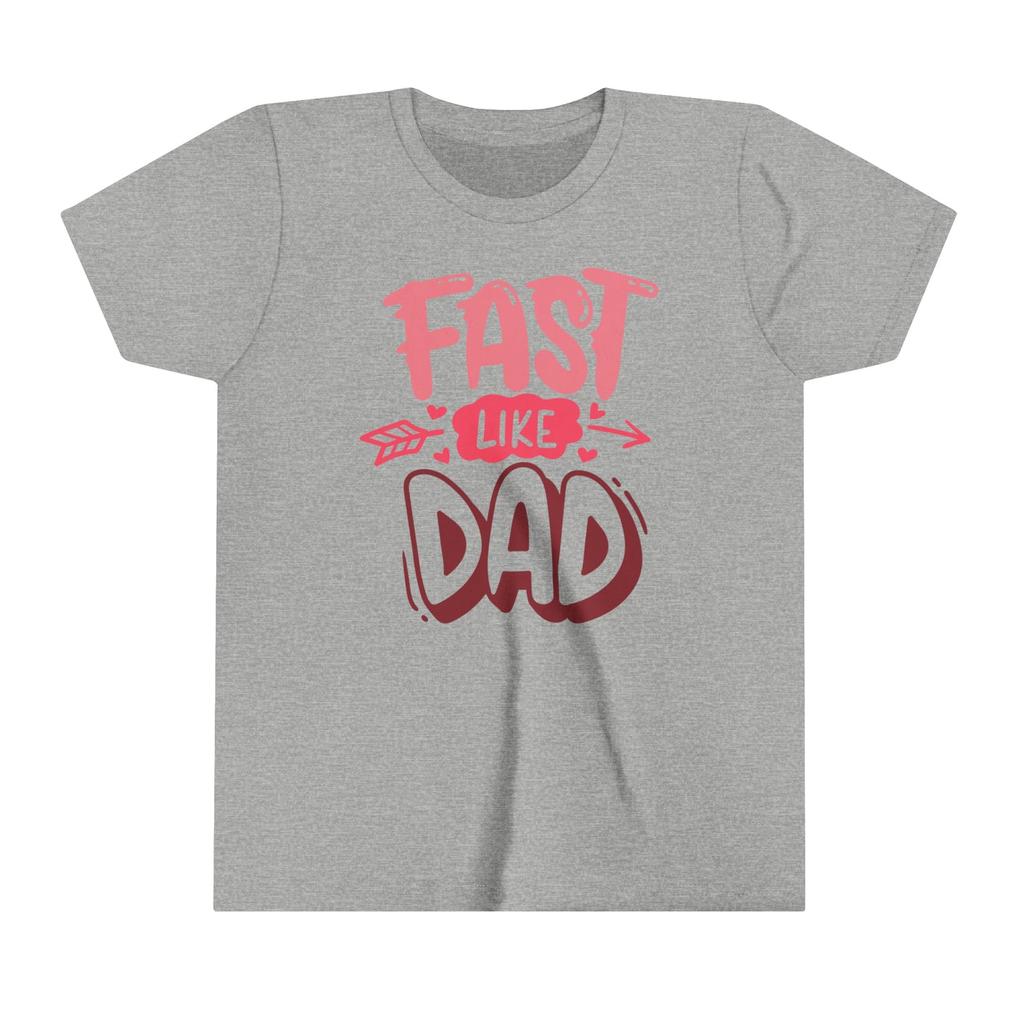 Fast Like Dad-Youth T-Shirt