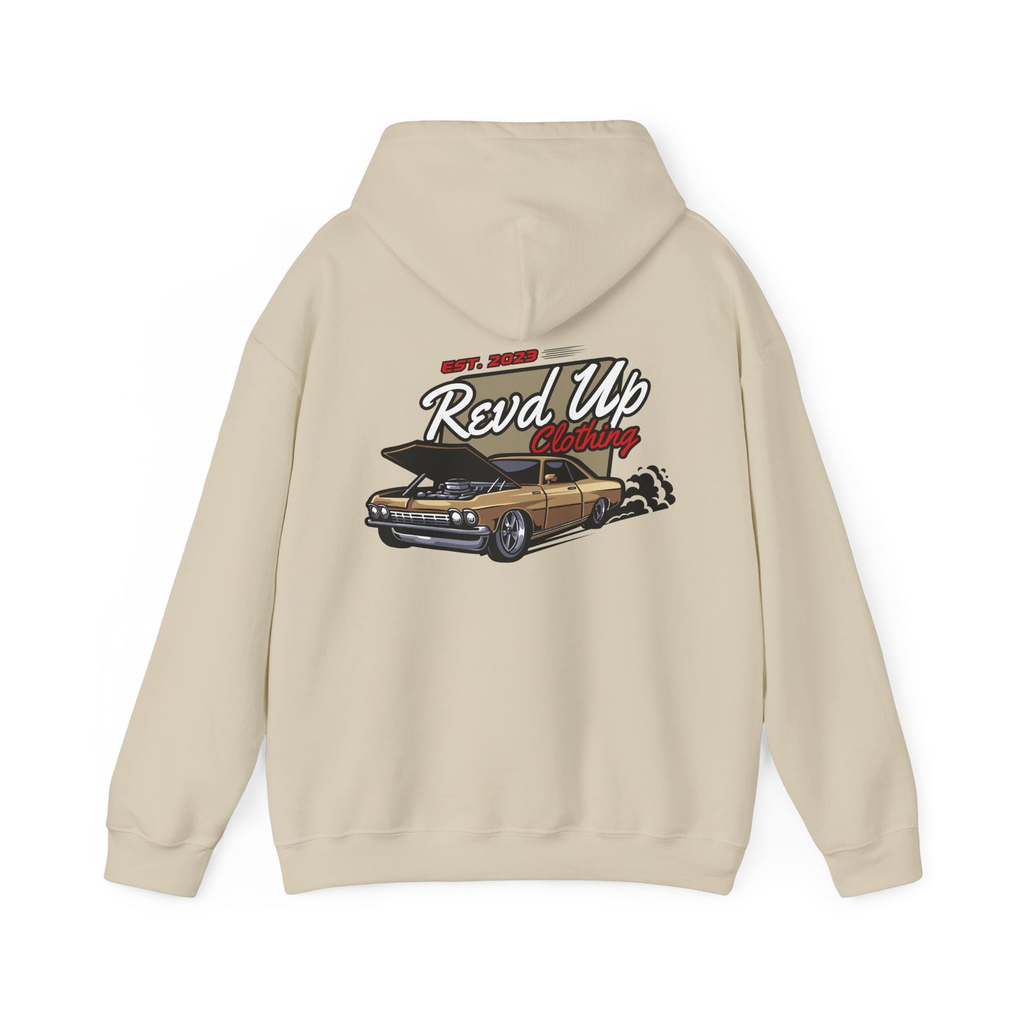 Retro- Adult Hooded Sweatshirt