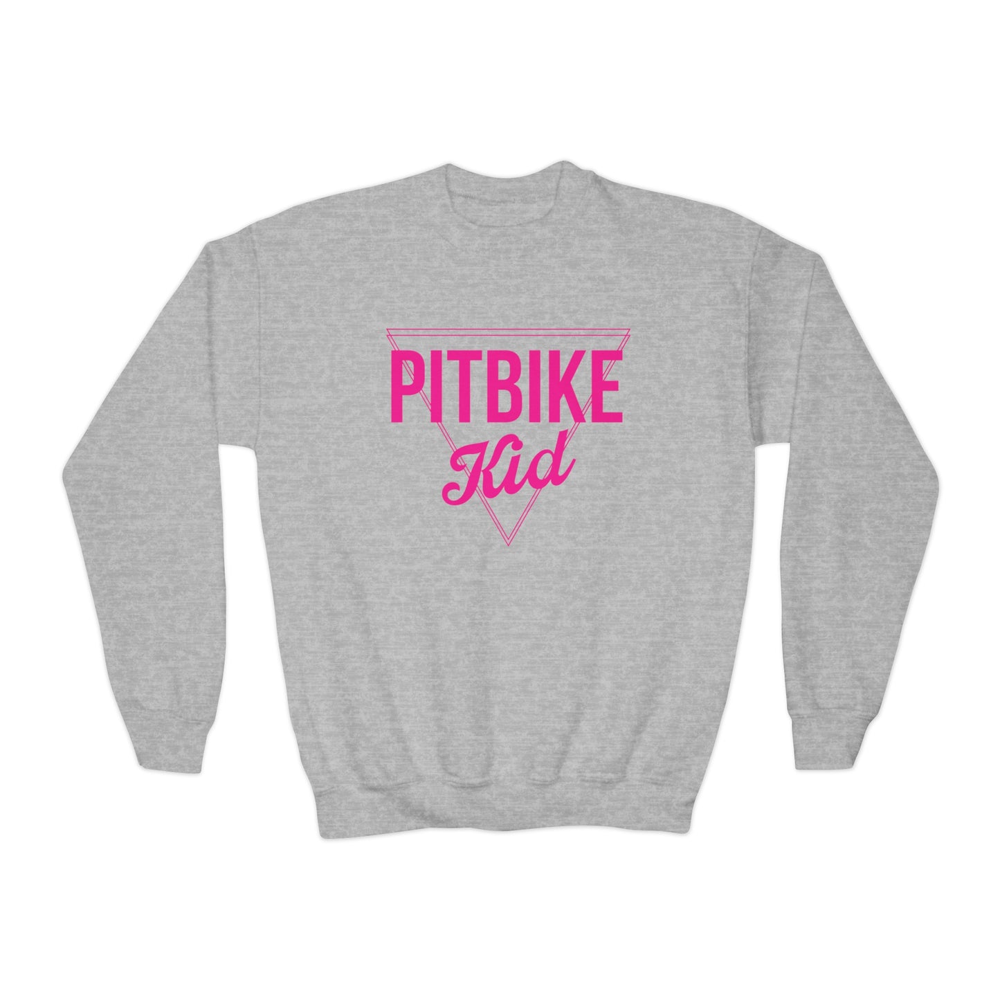 Pit Bike Kid Pink - Youth Sweatshirt