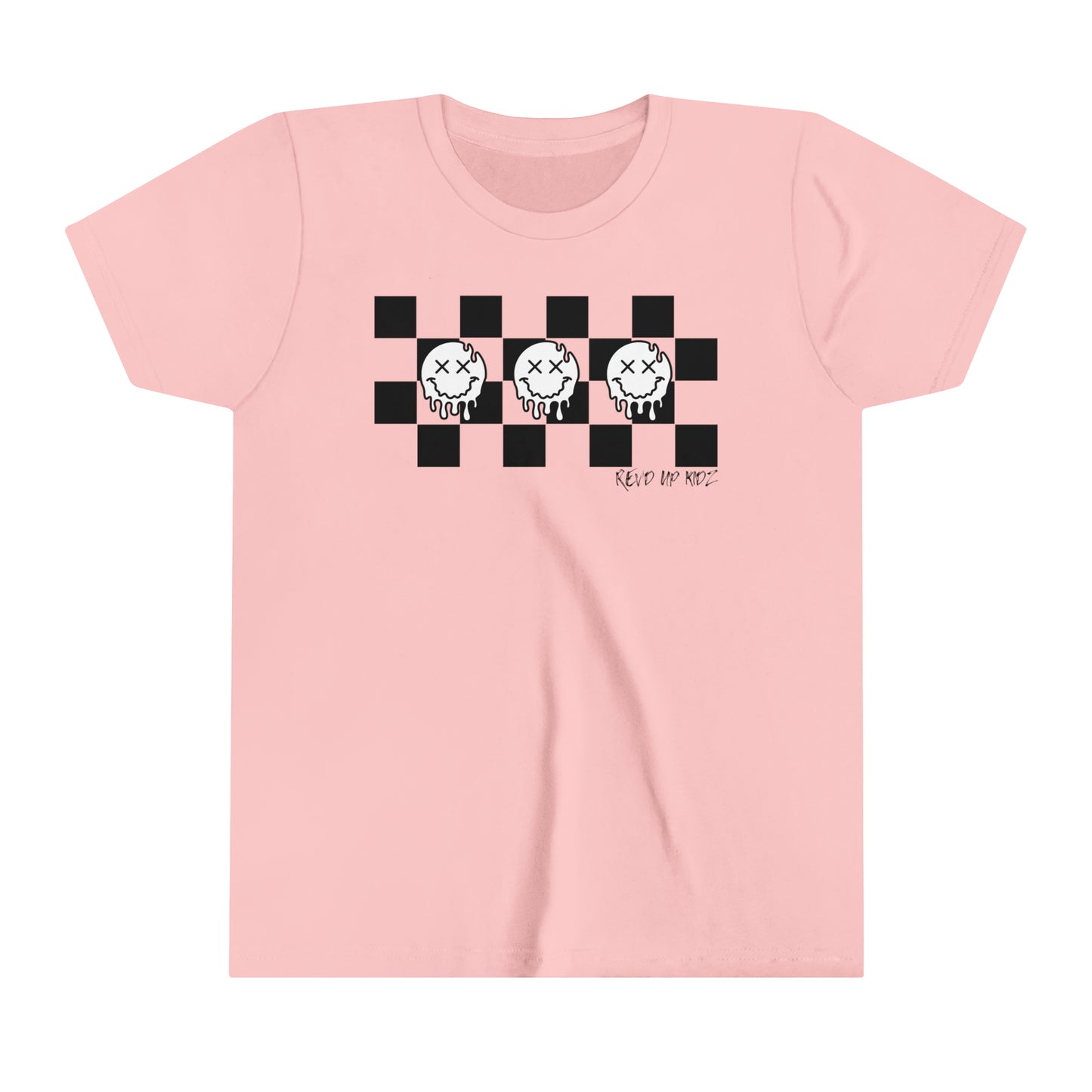 Checkered Smiley's- Youth T-Shirt
