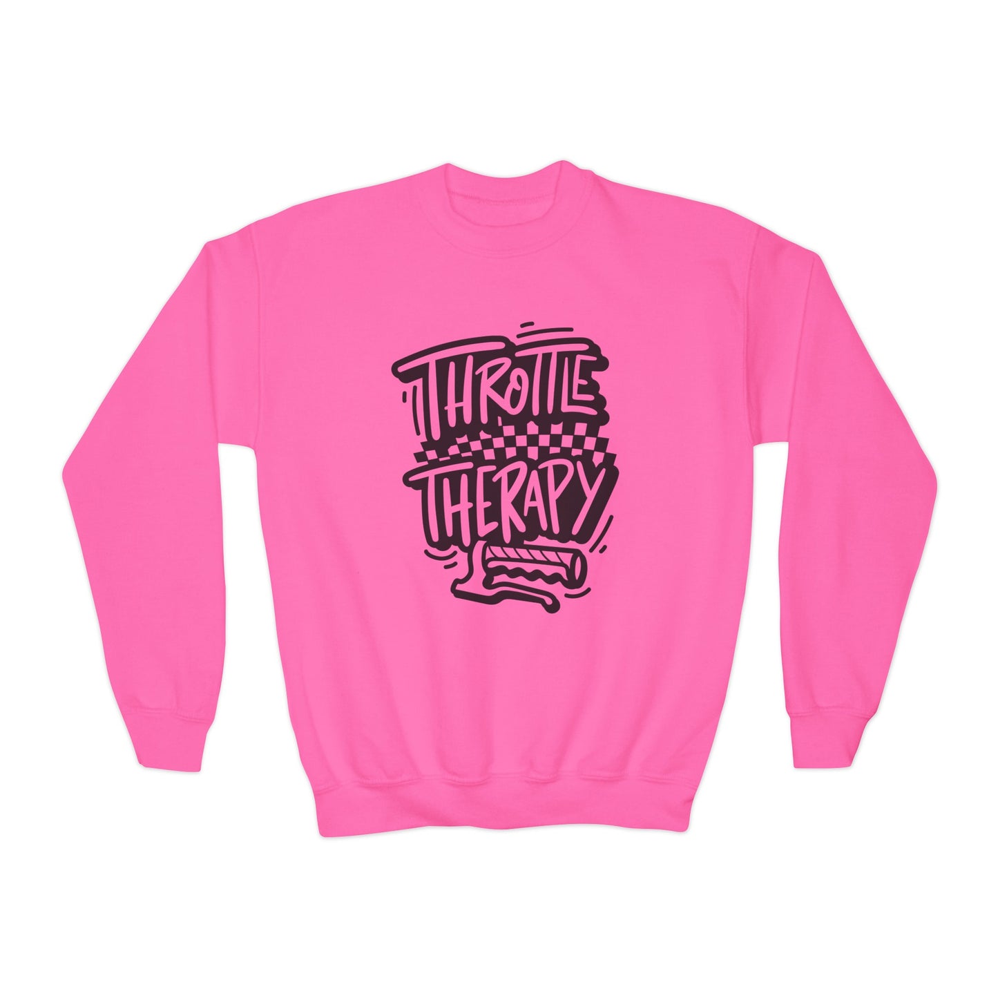 Throttle Therapy - Youth Crewneck Sweatshirt