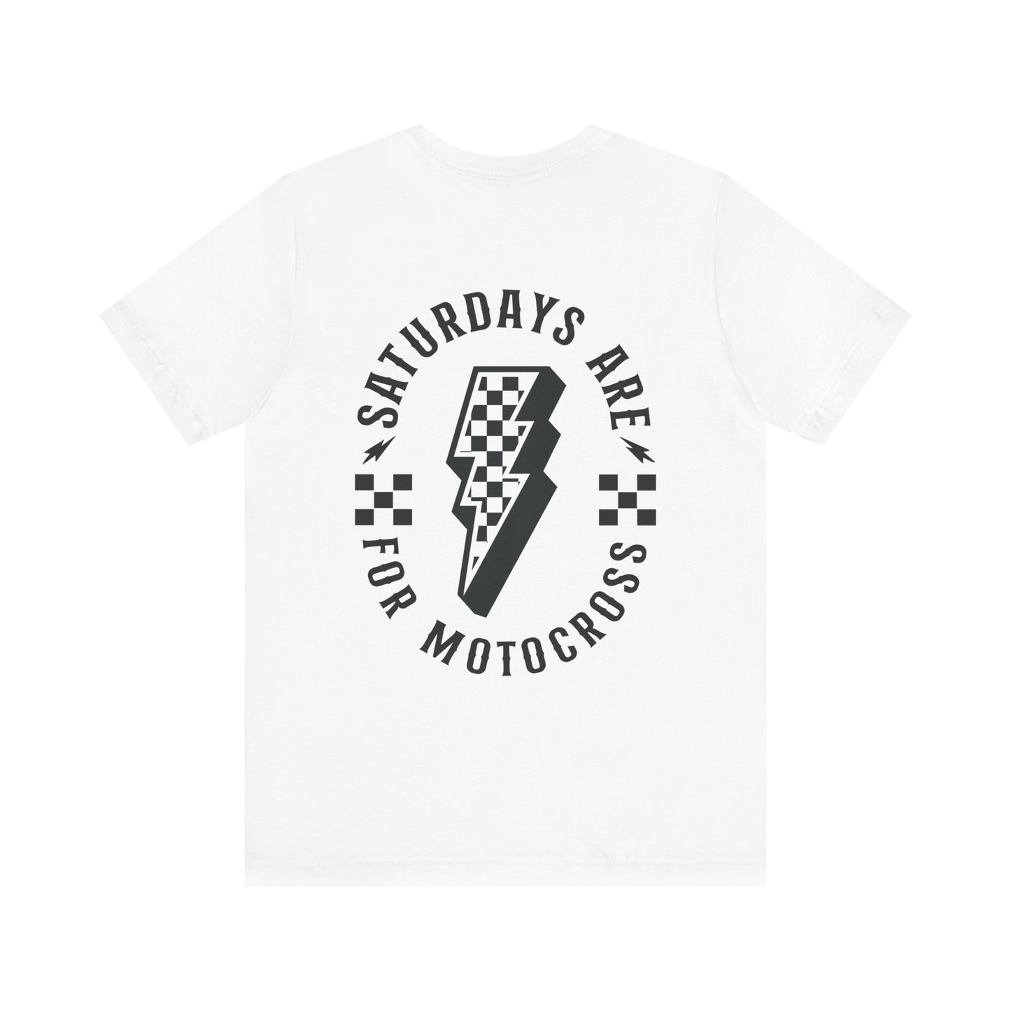 Motocross Saturdays- Adult T-Shirt