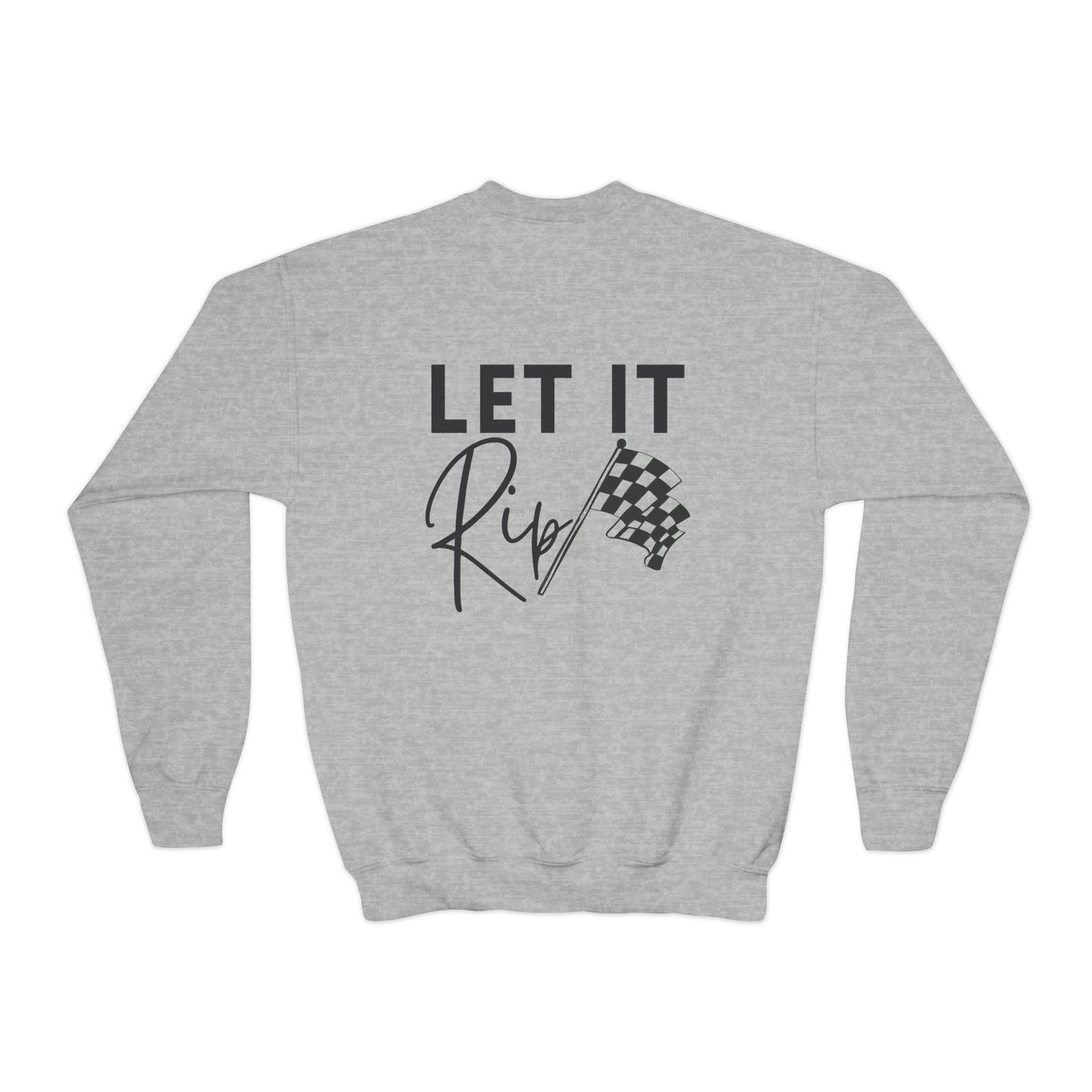 Let It Rip! Youth Crewneck Sweatshirt