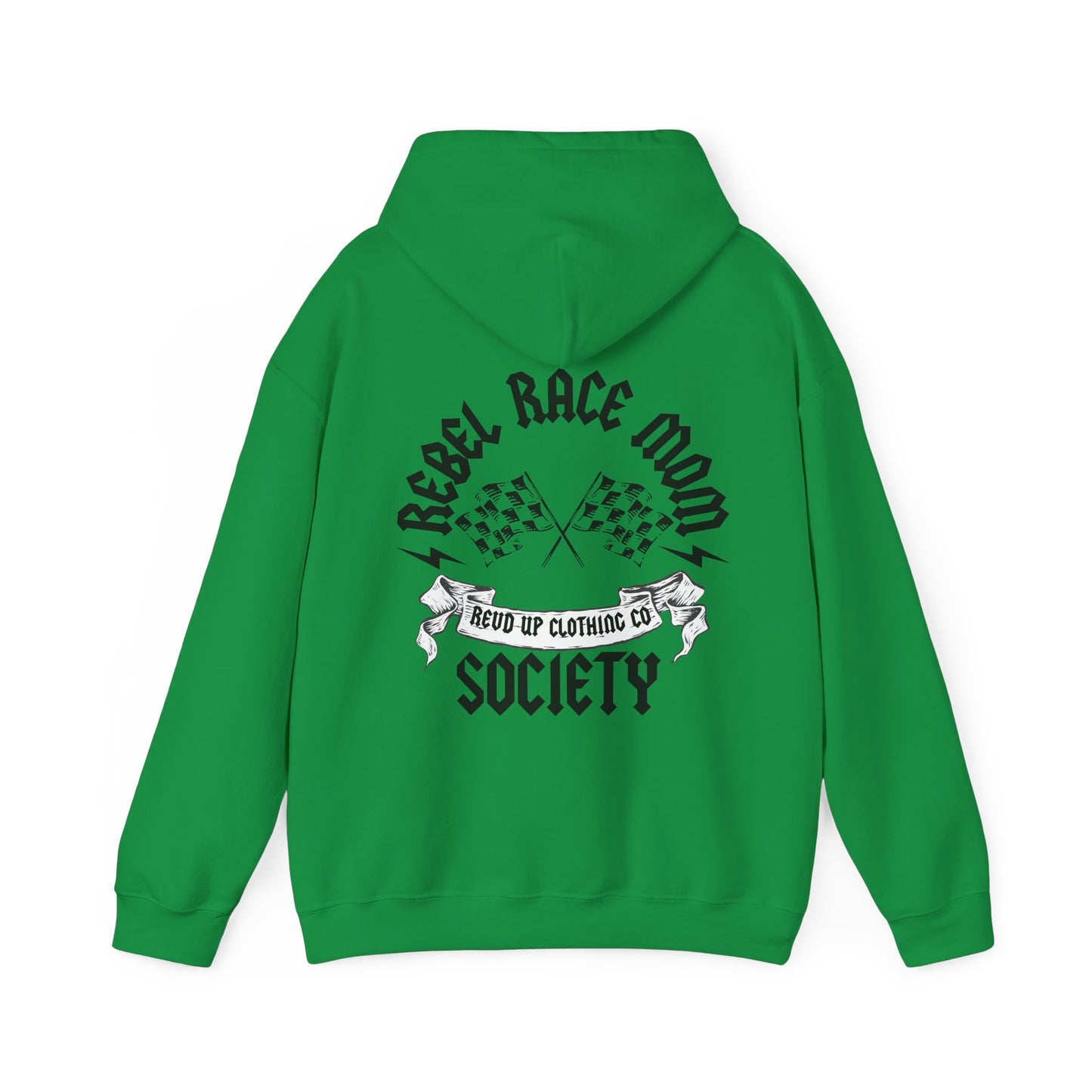 Rebel Race Mom- Adult Hooded Sweatshirt