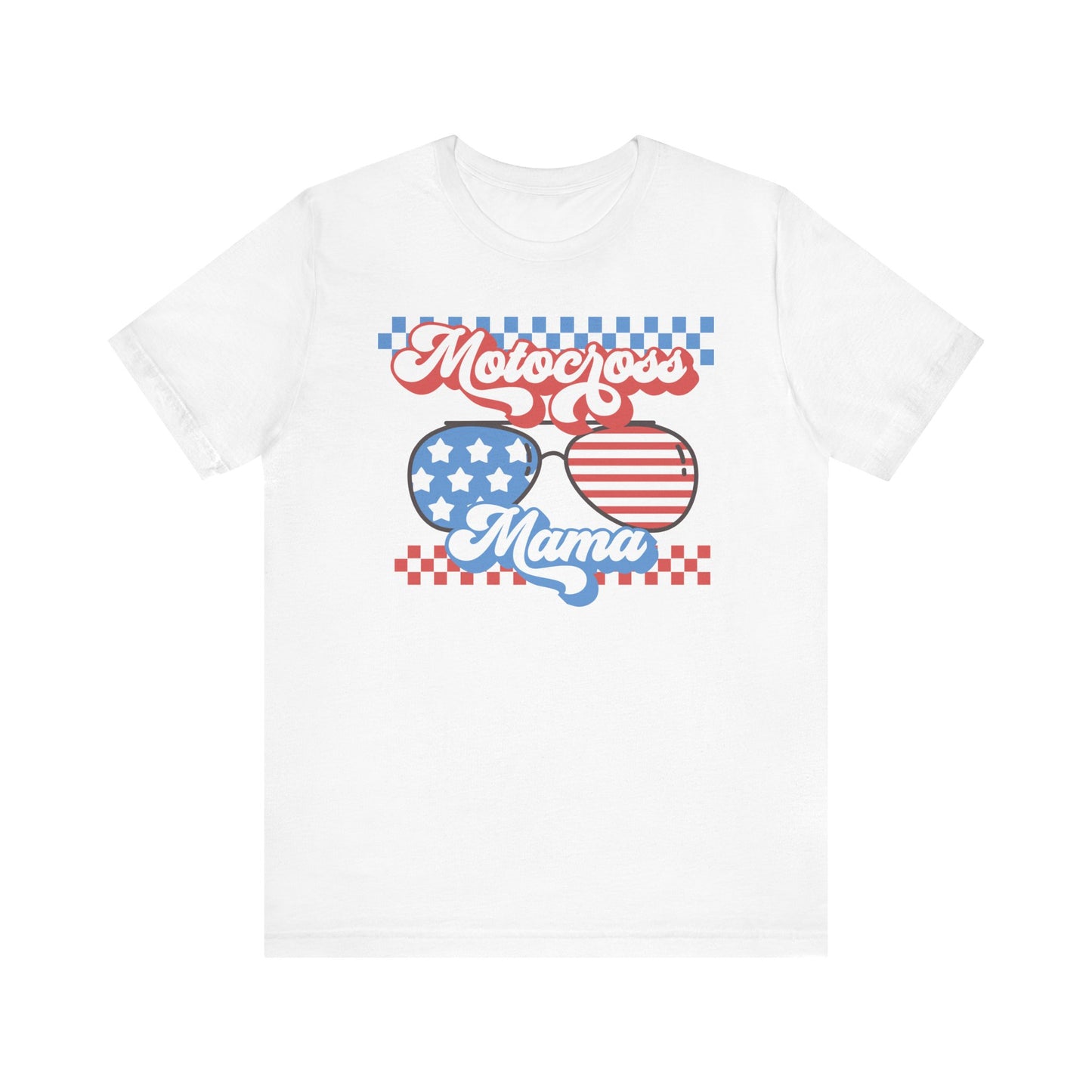 American Motocross Mama- Adult T-Shirt
