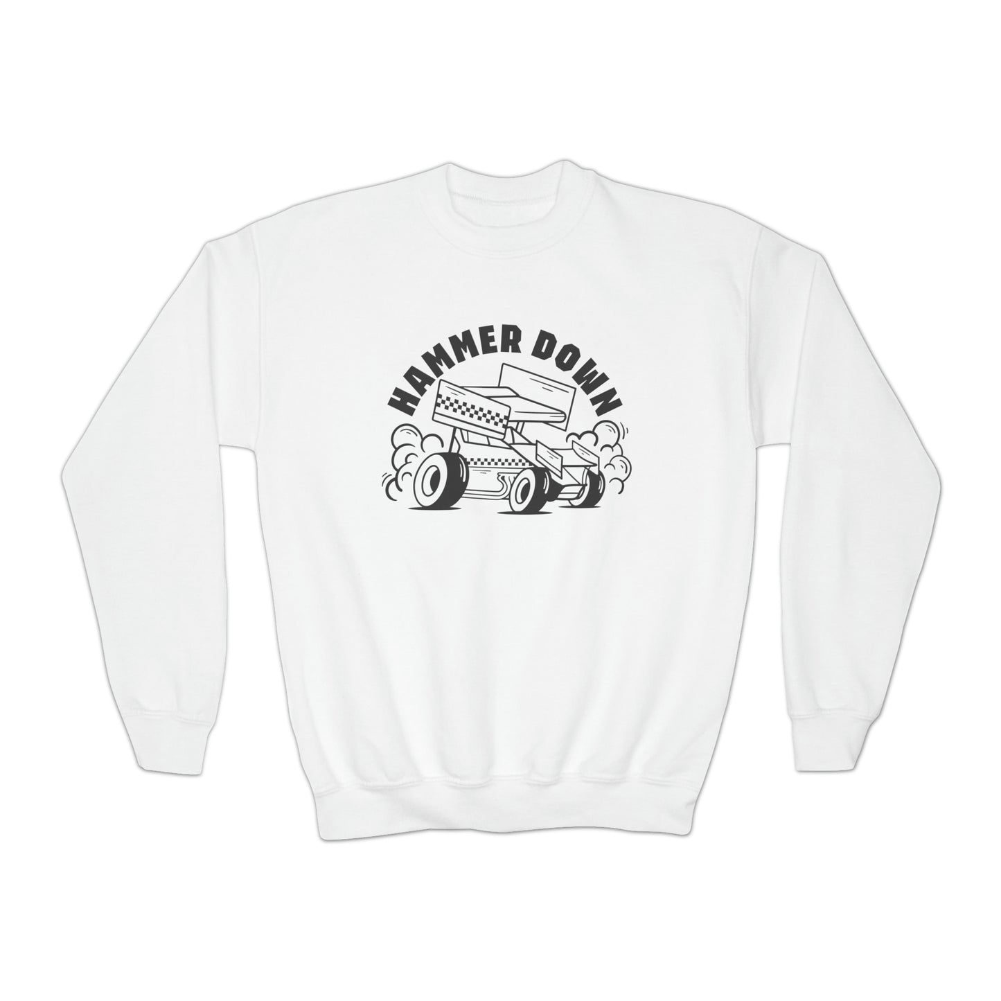 Hammer Down- Youth Crewneck Sweatshirt
