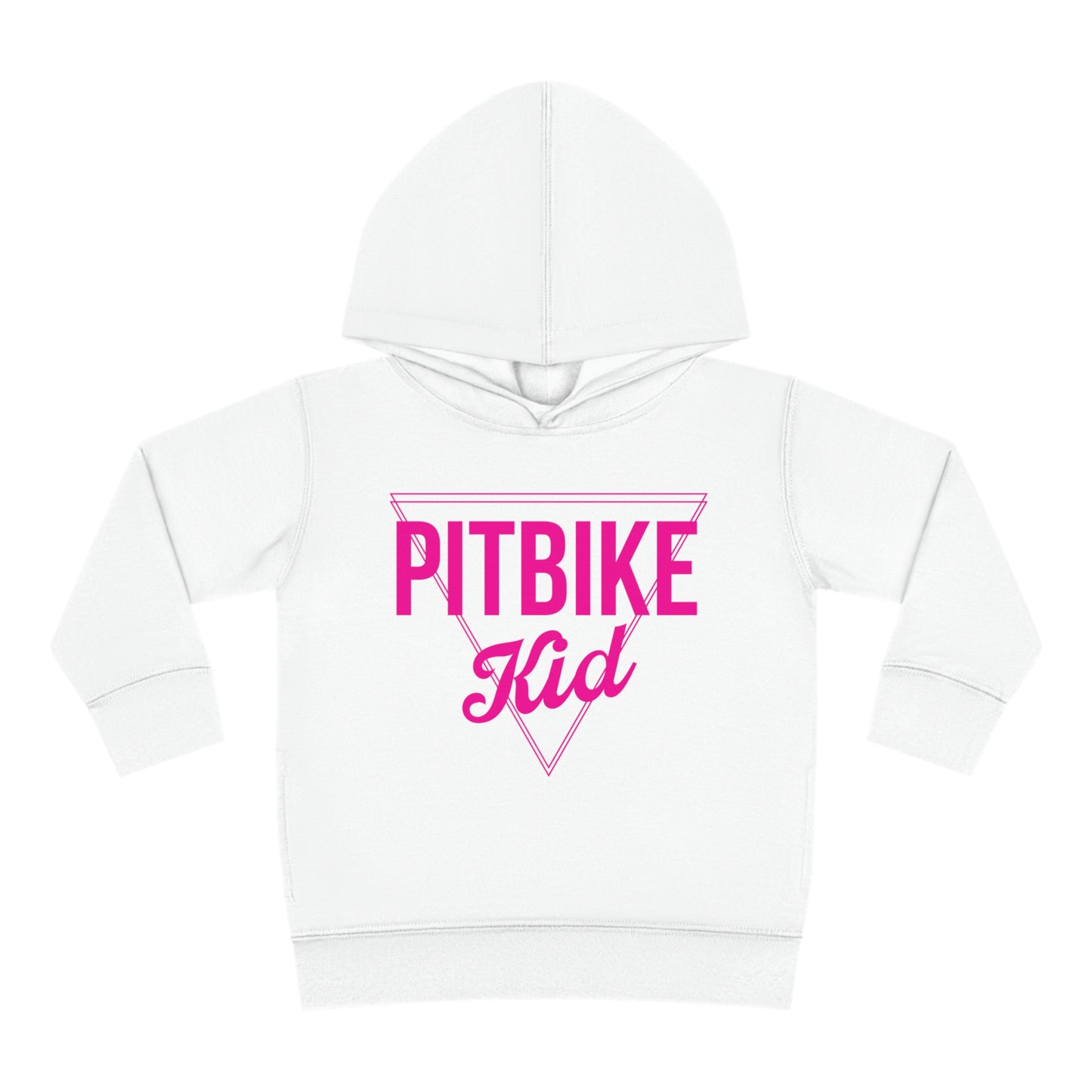 Pit Bike Kid Pink - Toddler Hooded Sweatshirt