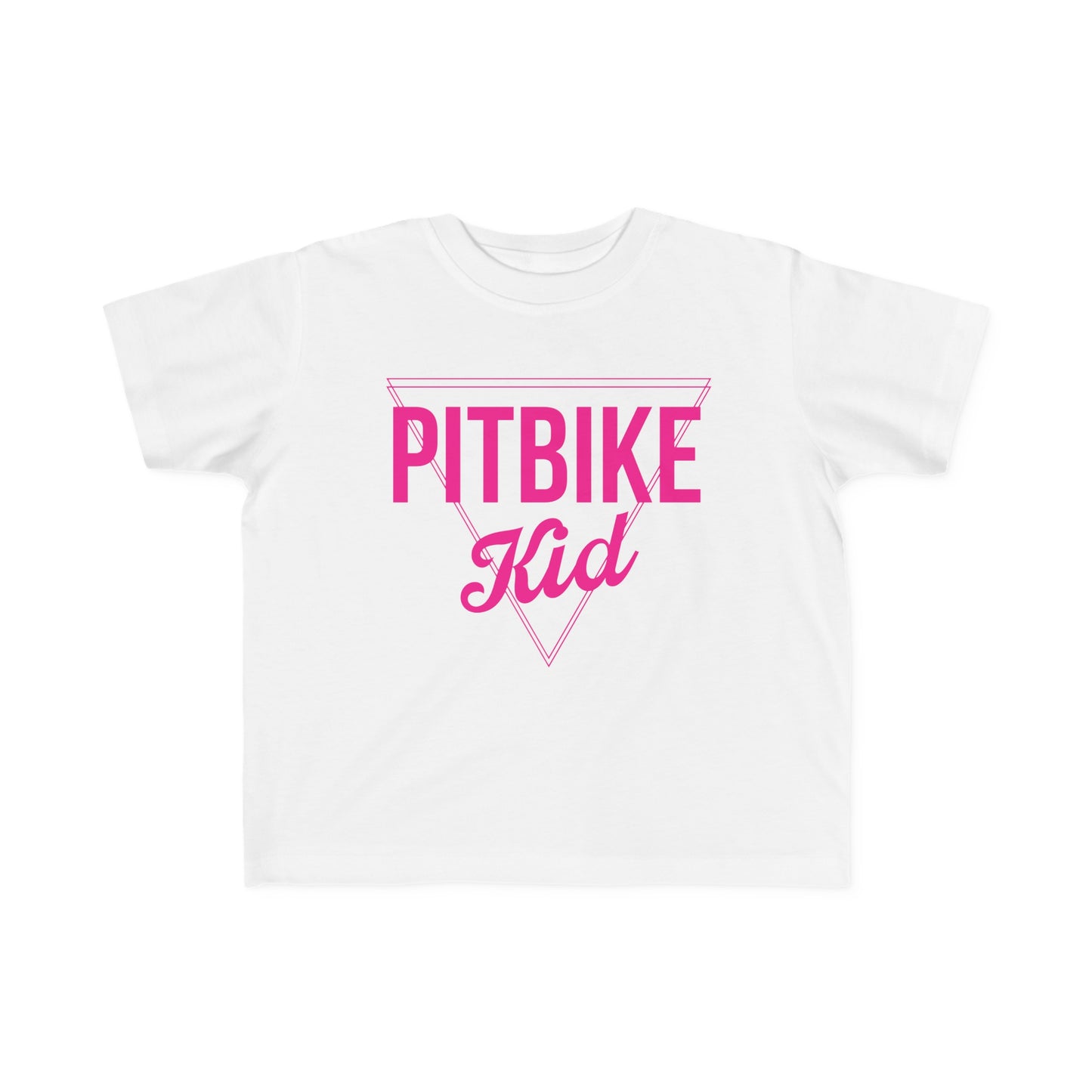 Pit Bike Kid Pink - Toddler's T-Shirt