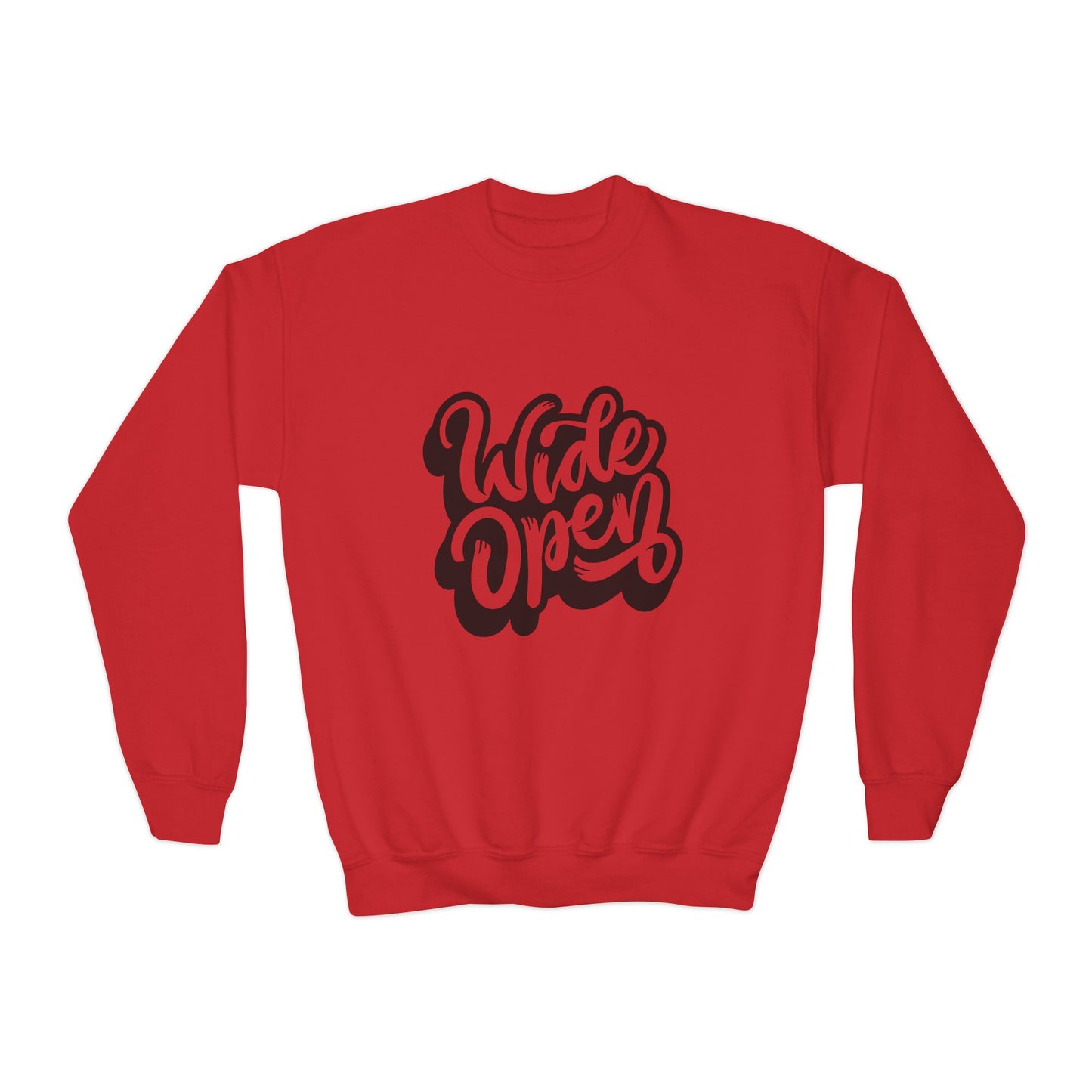 Wide Open - Youth Crewneck Sweatshirt