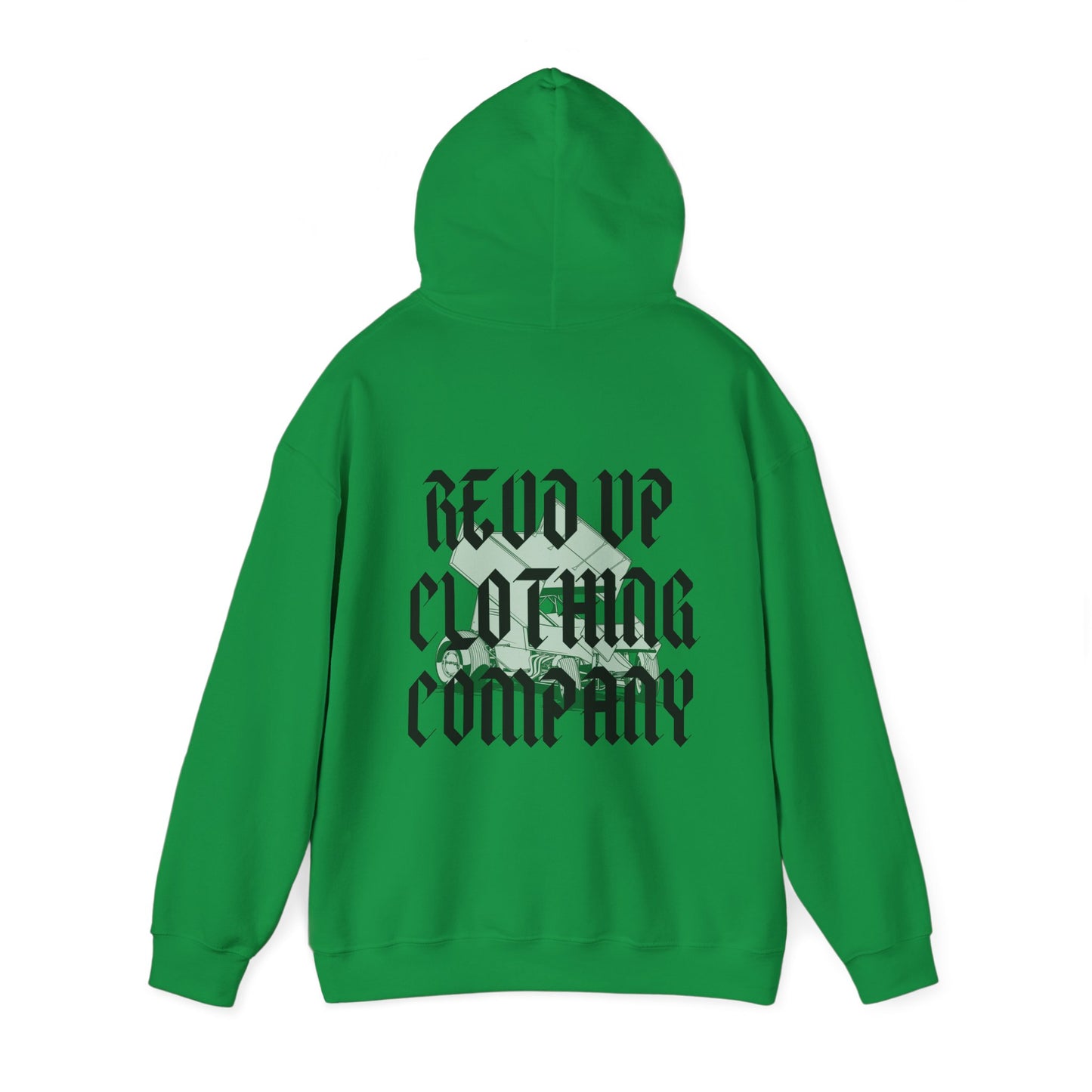 Rocker Font Sprint- Adult Hooded Sweatshirt