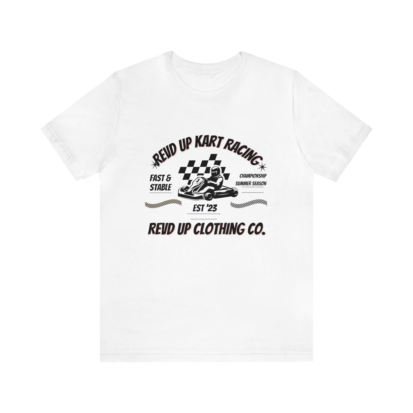 Revd Up Kart Racer- Adult T-Shirt