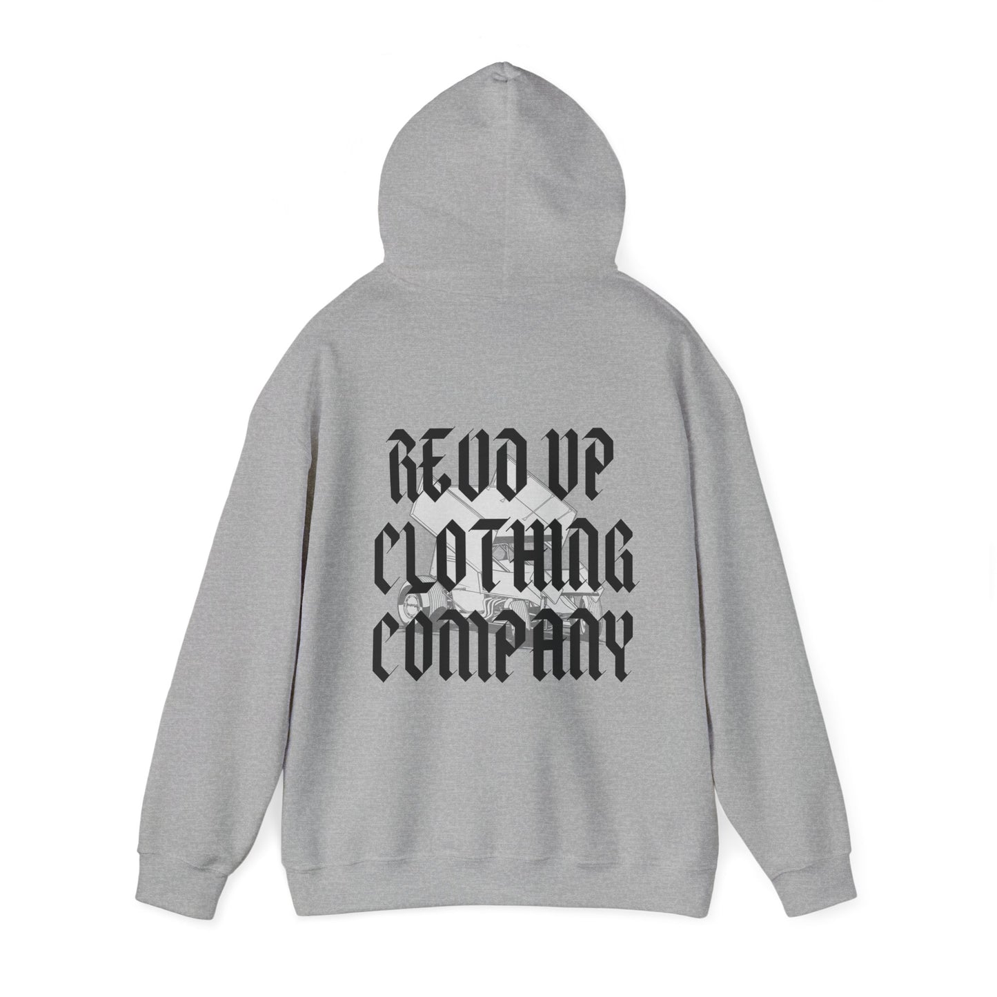 Rocker Font Sprint- Adult Hooded Sweatshirt
