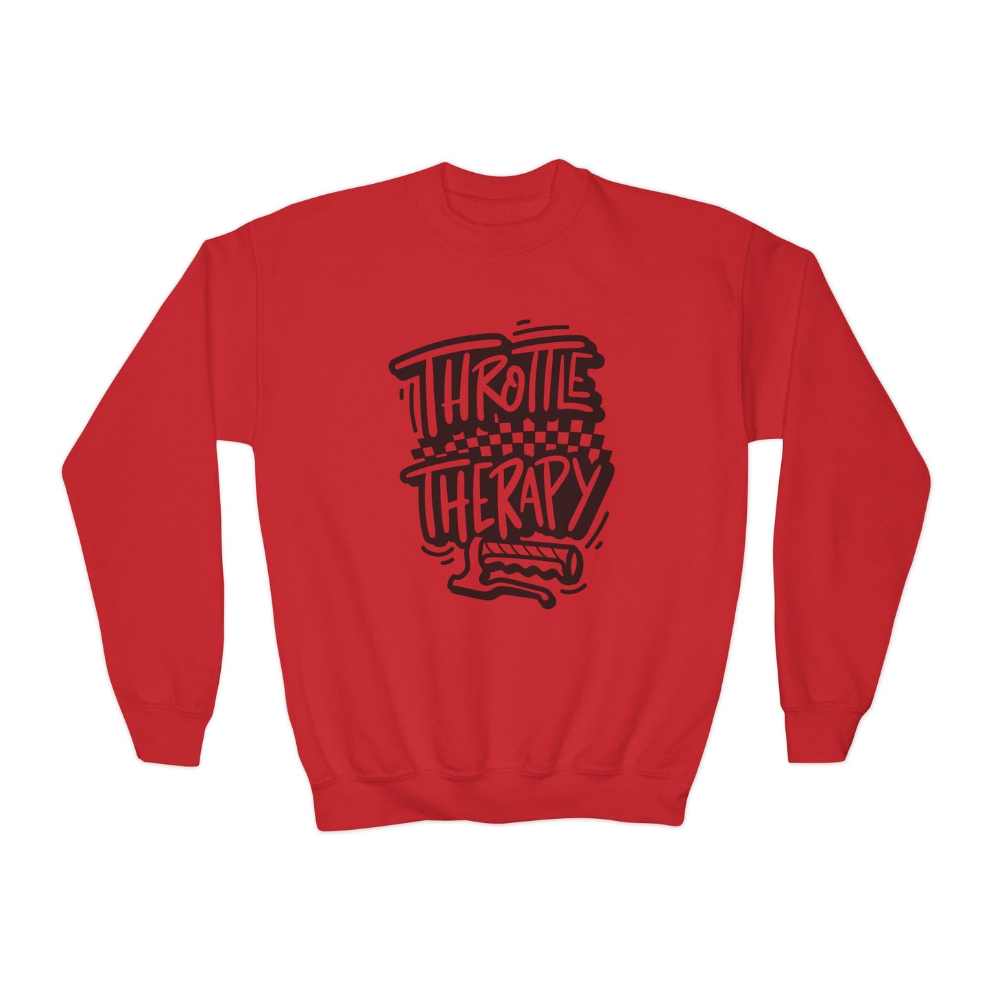Throttle Therapy - Youth Crewneck Sweatshirt