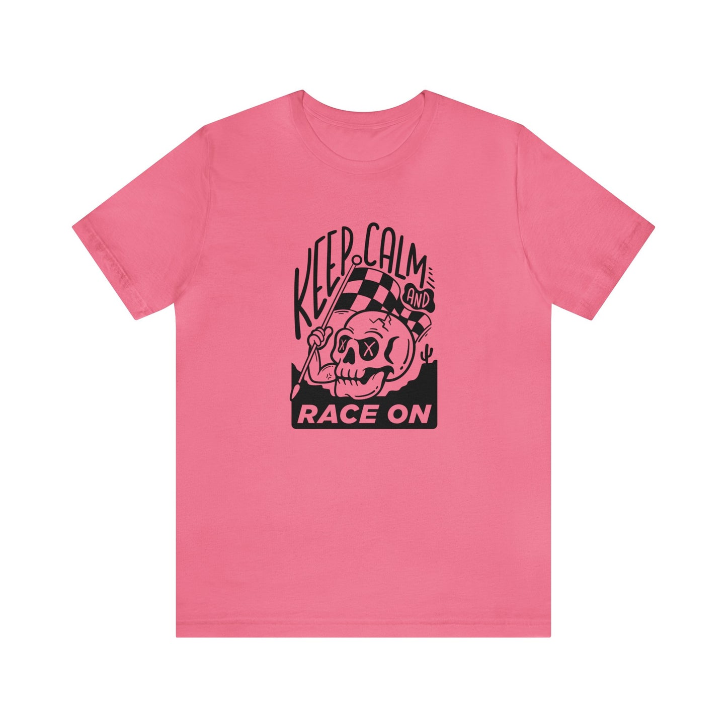 Keep Calm and Ride On- Adult T-Shirt
