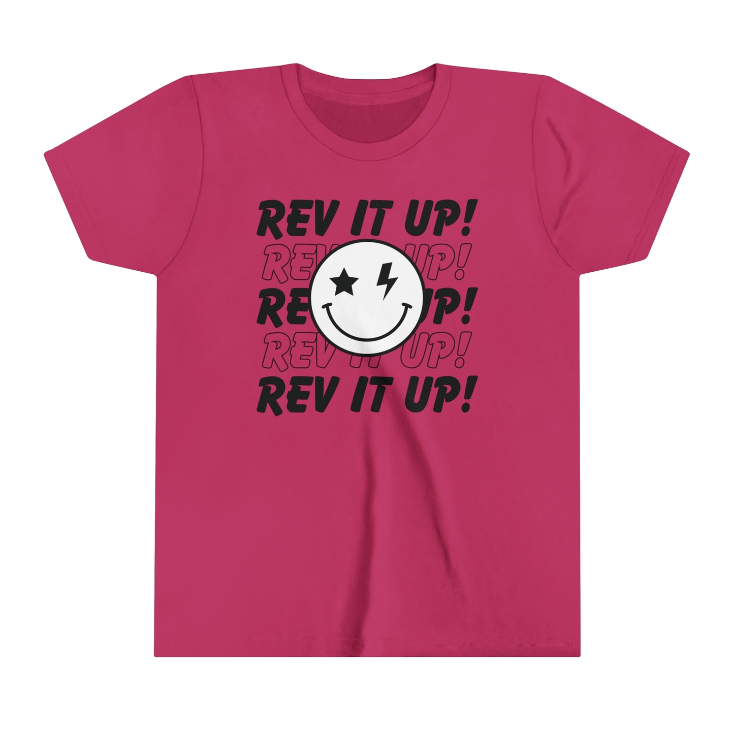 Rev It Up Smiley -Youth T-Shirt