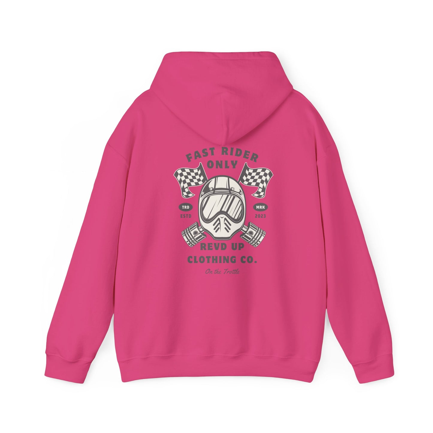 Fast Rider Only- Adult Hooded Sweatshirt