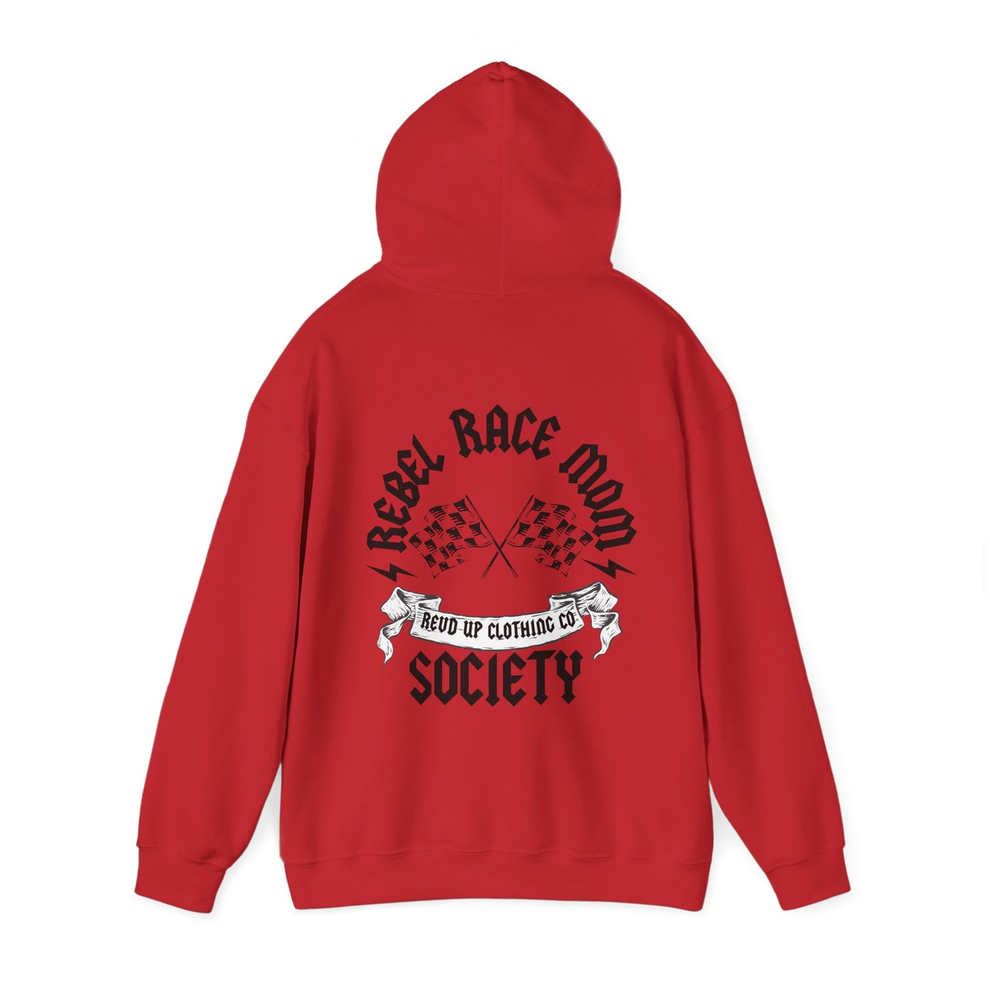Rebel Race Mom- Adult Hooded Sweatshirt
