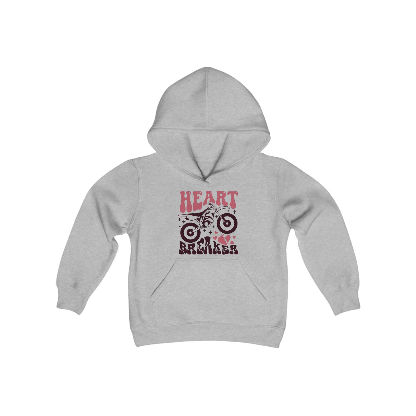 Heart Breaker-Youth Hooded Sweatshirt