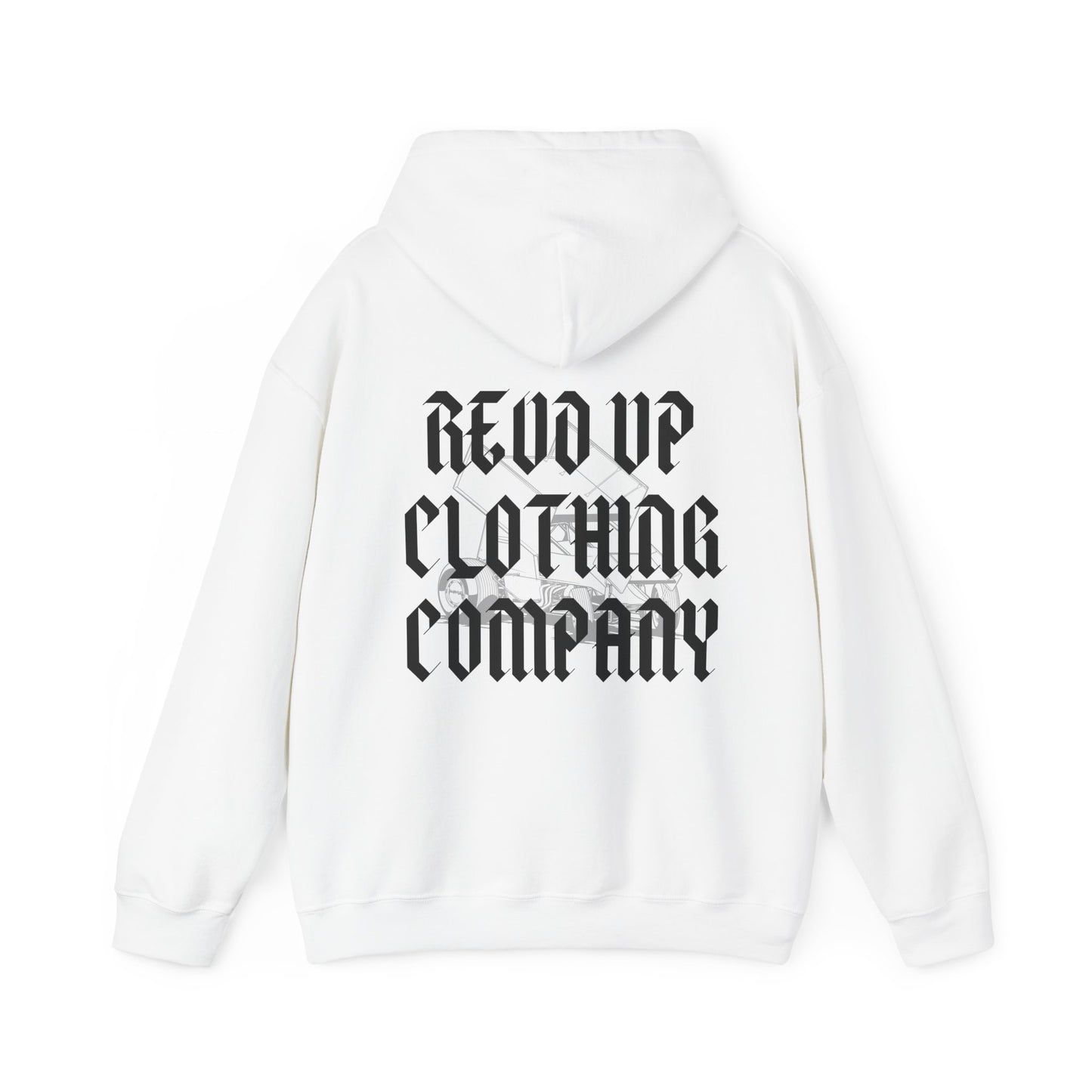 Rocker Font Sprint- Adult Hooded Sweatshirt