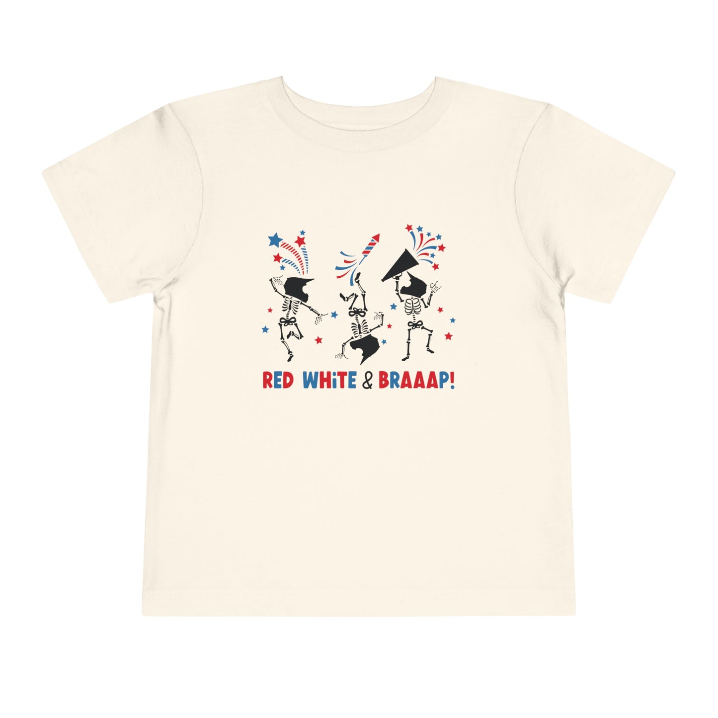 Red White Braaap - Toddler T-Shirt