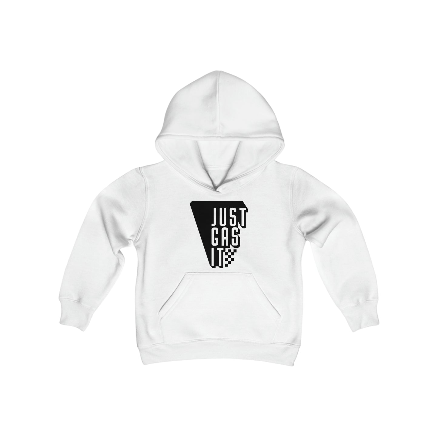 Just Gas It - Youth Hooded Sweatshirt
