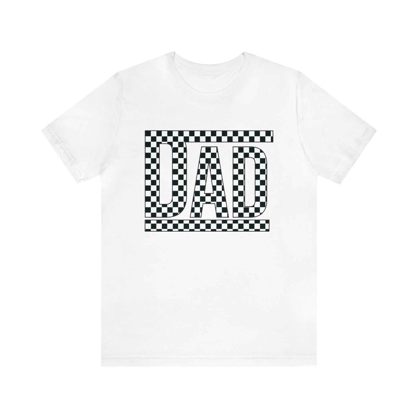 Checkered Dad- Adult T-Shirt