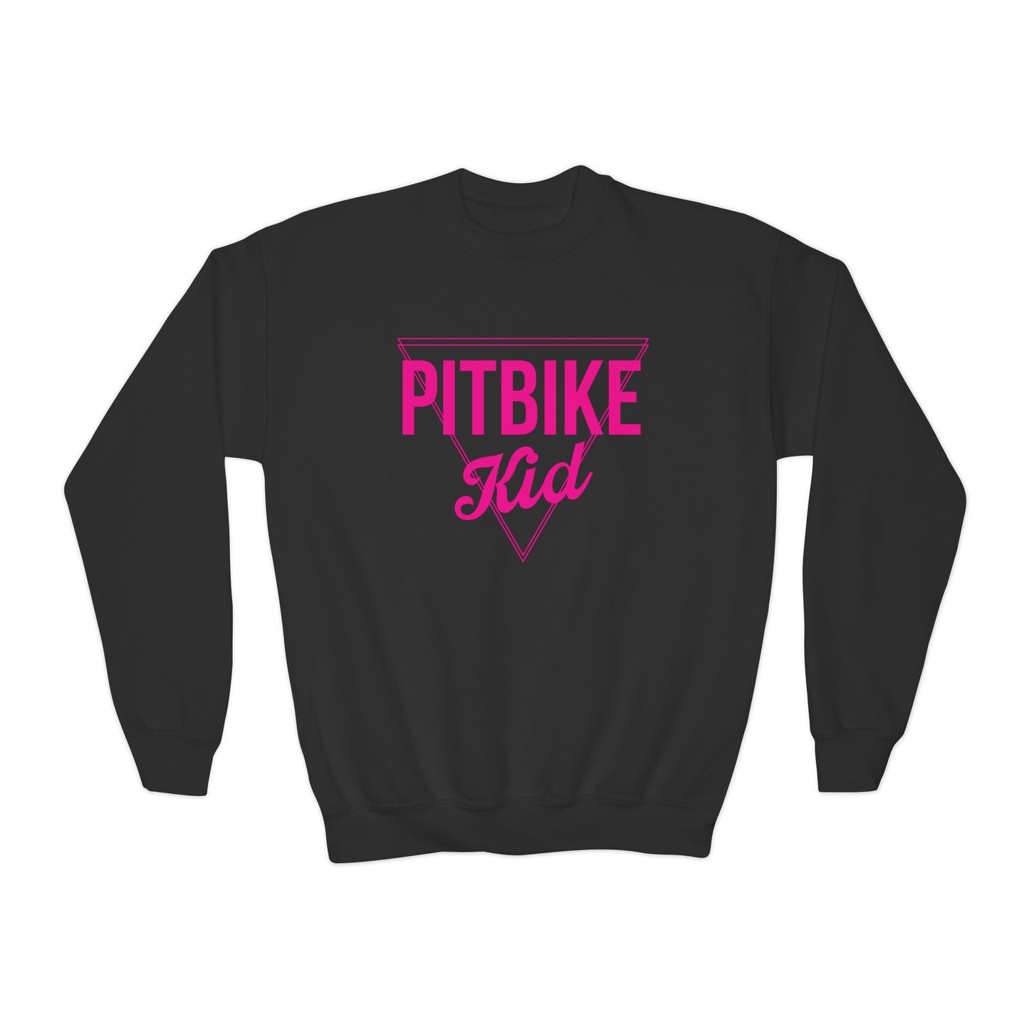 Pit Bike Kid Pink - Youth Sweatshirt