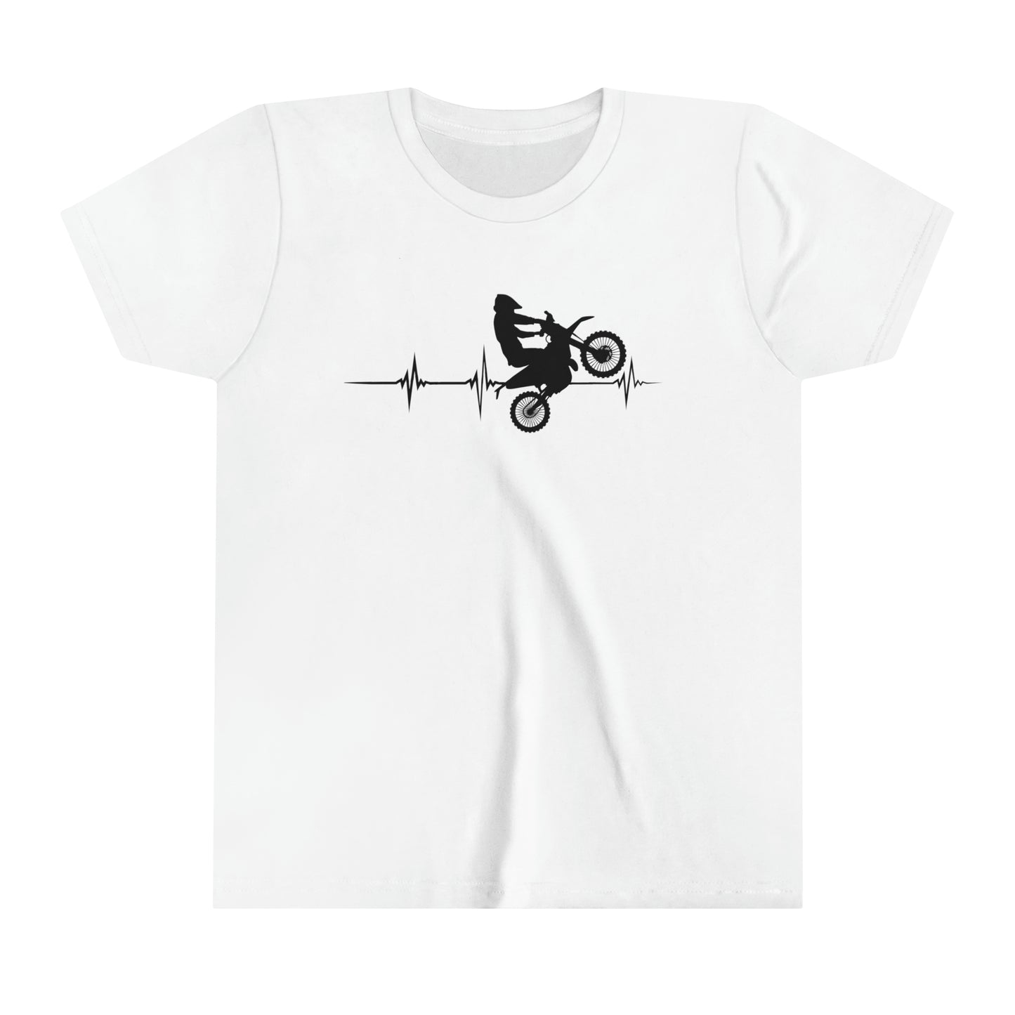 Heart Rate Moto -Youth T-shirt