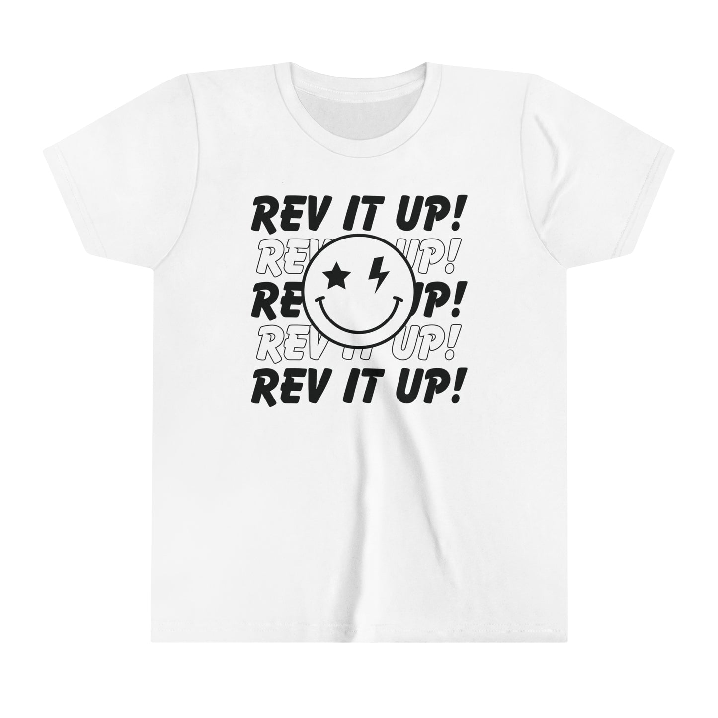 Rev It Up Smiley -Youth T-Shirt