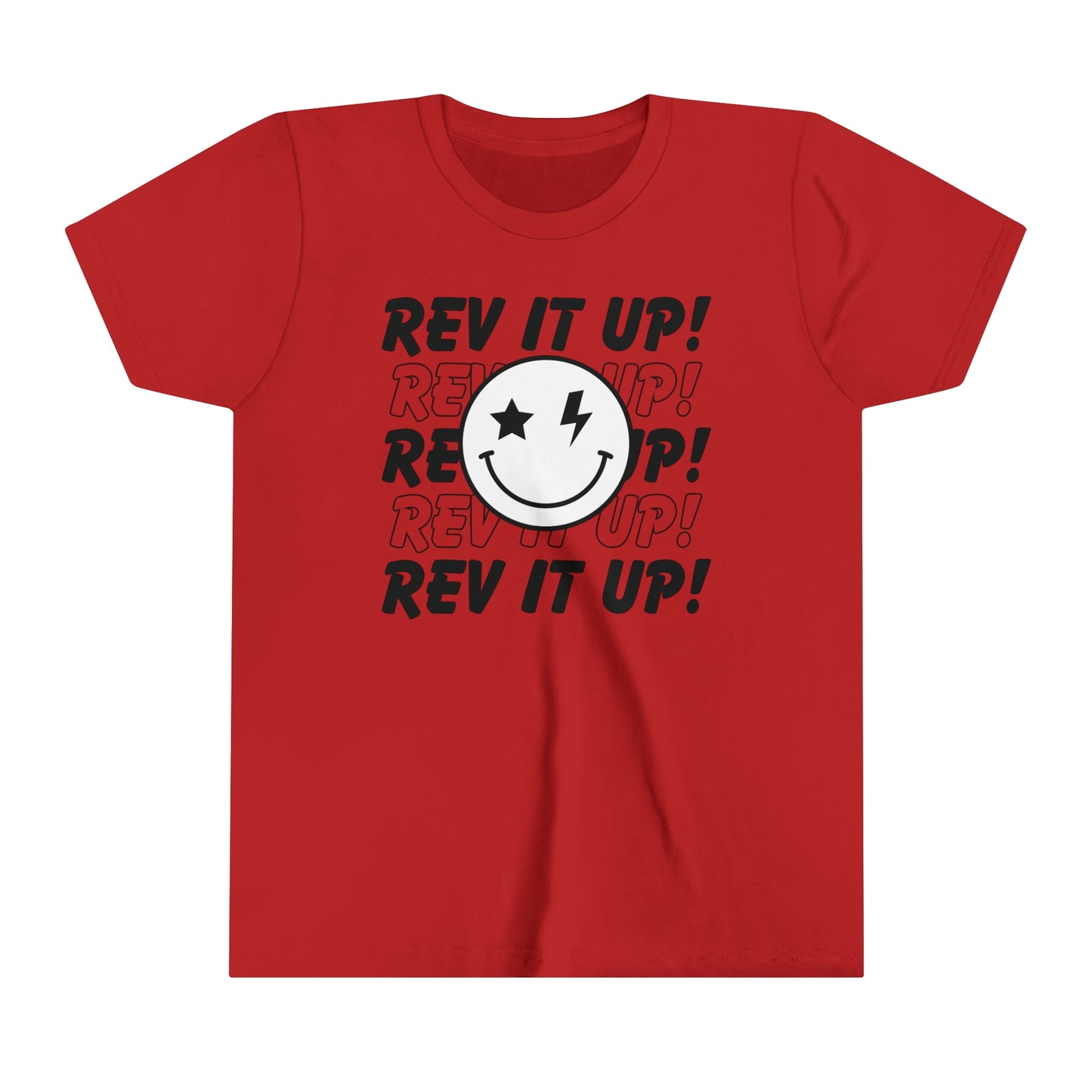 Rev It Up Smiley -Youth T-Shirt