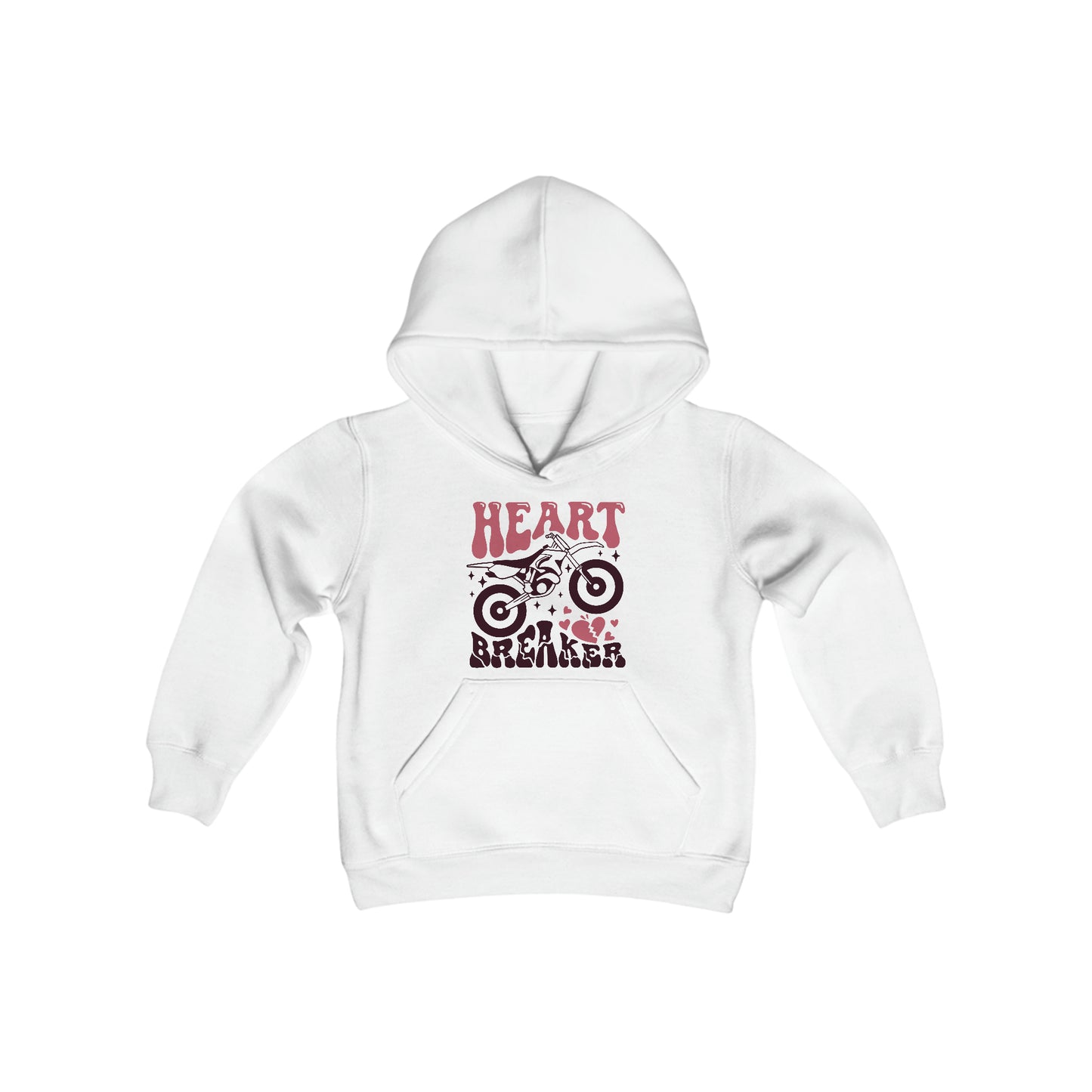 Heart Breaker-Youth Hooded Sweatshirt