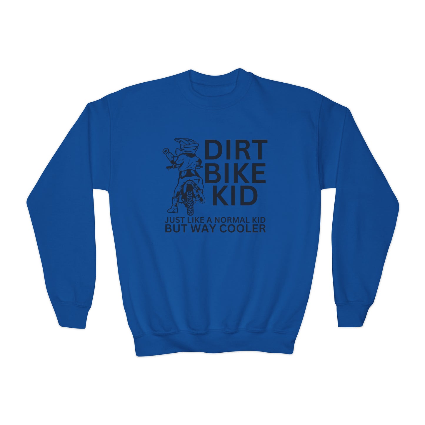 Dirt Bike Kid -Youth Sweatshirt