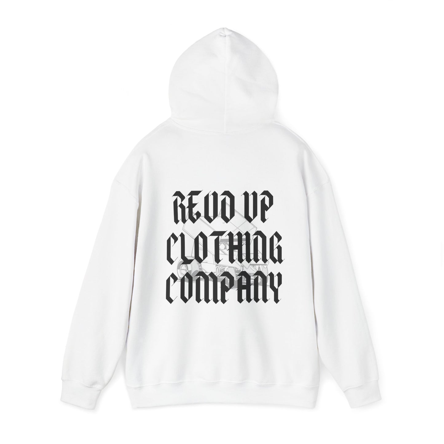 Rocker Font Sprint- Adult Hooded Sweatshirt