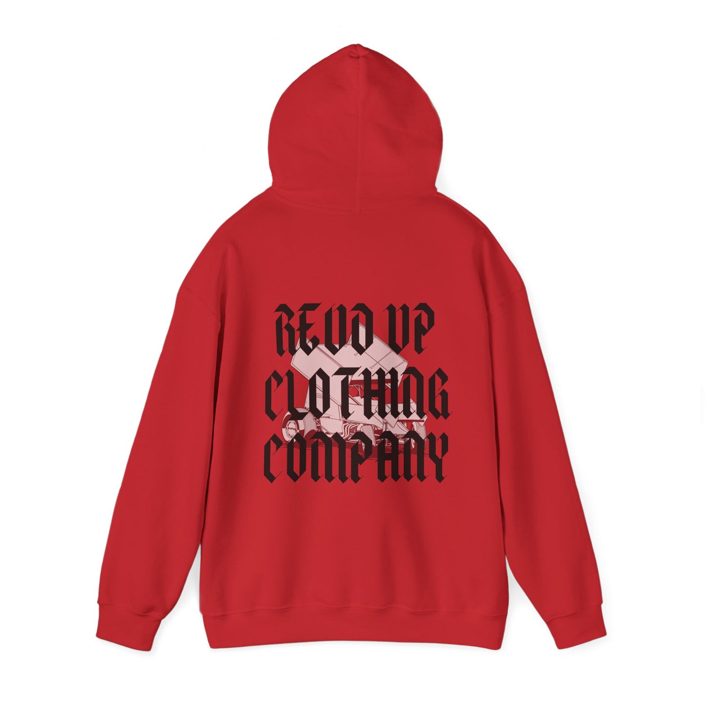 Rocker Font Sprint- Adult Hooded Sweatshirt