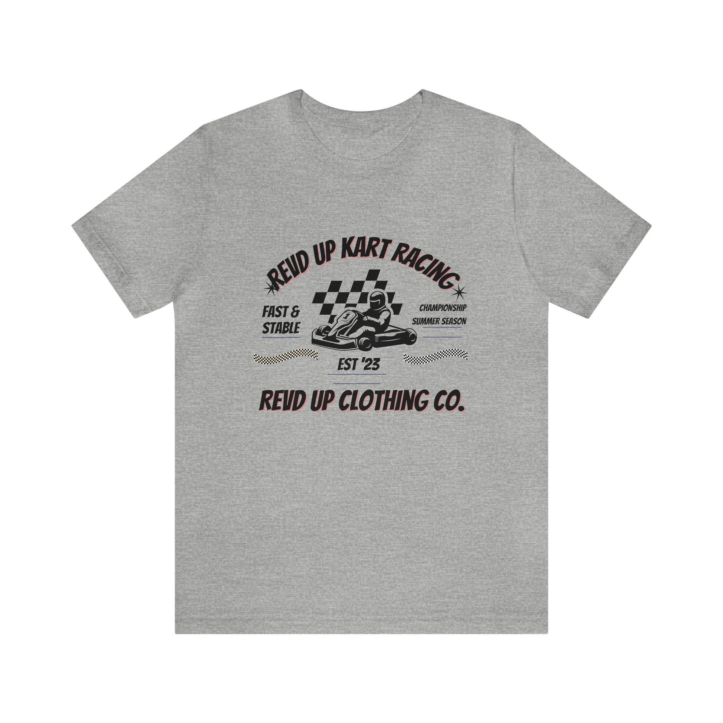 Revd Up Kart Racer- Adult T-Shirt