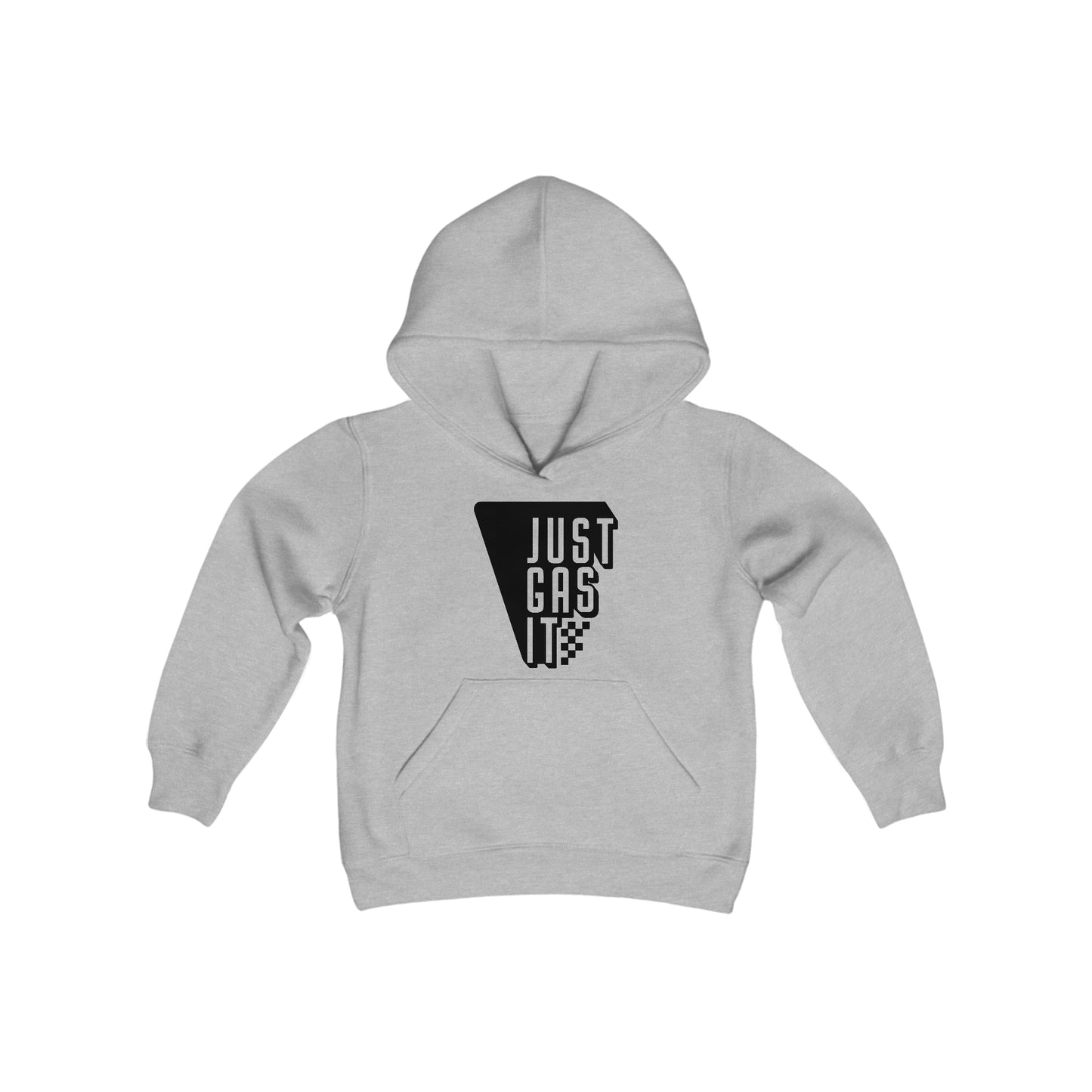 Just Gas It - Youth Hooded Sweatshirt