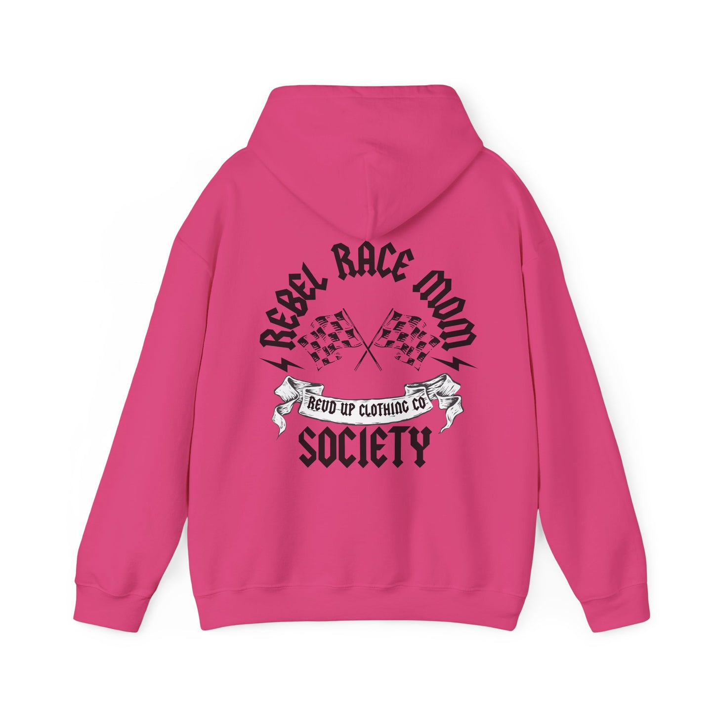 Rebel Race Mom- Adult Hooded Sweatshirt